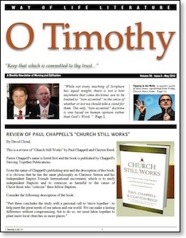 O Timothy May 2013